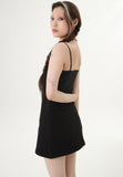 curetty (キュリティー) C RHINESTONE SLEEVELESS DRESS_BLACK