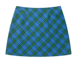 curetty (キュリティー) C RHINESTONE CHECKED SKIRT_BLUE