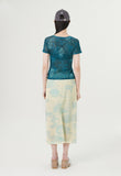 curetty (キュリティー) C DRAGON MAXI SKIRT_CREAM
