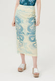 curetty (キュリティー) C DRAGON MAXI SKIRT_CREAM