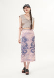 curetty (キュリティー) C DRAGON MAXI SKIRT_PINK