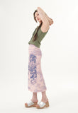 curetty (キュリティー) C DRAGON MAXI SKIRT_PINK