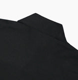 ラメルマメゾン (LA MER MA MAISON) BUTTON COVER LINEN SHIRT BLACK