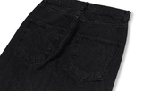 VARZAR(バザール) Wide Tapered Retro Denim Pants Black