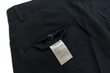 VARZAR(バザール) Wide Tapered Wrinkle-Free Chino Pants Navy