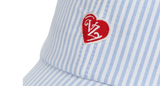 VARZAR(バザール) Heart Logo Oxford Overfit Ball Cap (3color)