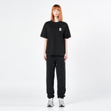 アクメドラビ(acme' de la vie) A LOGO EMBLEM PATCH TRAINING PANTS BLACK