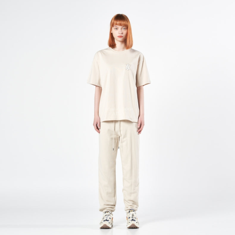 アクメドラビ(acme' de la vie) A LOGO EMBLEM PATCH TRAINING PANTS BEIGE