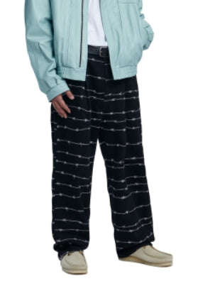 NOMANUAL(ノーマニュアル) W.F DENIM PANTS - BLACK