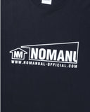 NOMANUAL(ノーマニュアル) NM HOUSE LONG SLEEVE TEE - BLACK