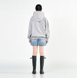 アクメドラビ(acme' de la vie) A LOGO EMBLEM PATCH DENIM SHORT PANTS BLUE