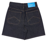 アクメドラビ(acme' de la vie) A LOGO EMBLEM PATCH DENIM SHORT PANTS DARK BLUE