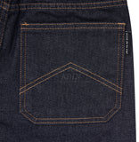 アクメドラビ(acme' de la vie) A LOGO EMBLEM PATCH DENIM SHORT PANTS DARK BLUE