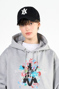 アクメドラビ(acme' de la vie) A LOGO EMBLEM EMBOSSING PATCH BALL CAP BLACK