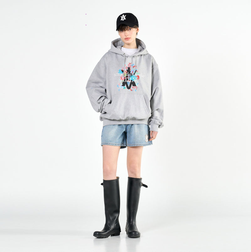 アクメドラビ(acme' de la vie) A LOGO EMBLEM EMBOSSING PATCH BALL CAP BLACK