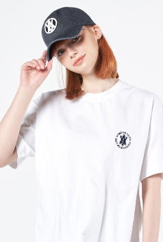 アクメドラビ(acme' de la vie) A LOGO EMBLEM PATCH DENIM BALL CAP BLACK