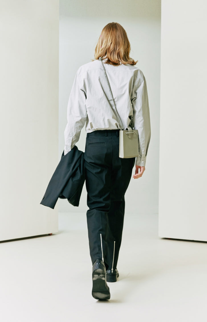 SSY(エスエスワイ) knot strap cross mini bag olive