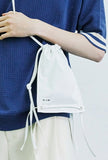 SSY(エスエスワイ) carbon touch sacoshe mini bag white