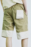 SSY(エスエスワイ)  nylon color bottom banding pants beige