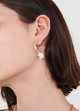TMO BY 13MONTH（ティーエムオーバイサーティンマンス）WILD PEARL SILVER RING EARRING (SILVER)
