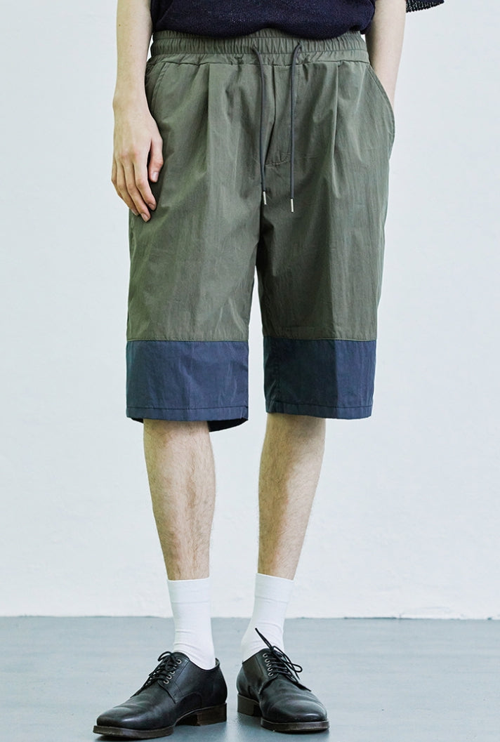 SSY(エスエスワイ)  nylon color bottom banding pants khaki