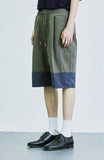 SSY(エスエスワイ)  nylon color bottom banding pants khaki