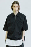 SSY(エスエスワイ)  anorak zipper up nylon shirt