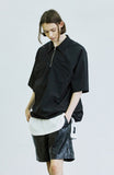SSY(エスエスワイ)  anorak zipper up nylon shirt