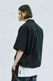 SSY(エスエスワイ)  anorak zipper up nylon shirt