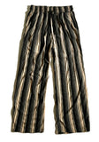 SSY(エスエスワイ)  grunge stripe jersey bangding pants brown