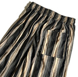 SSY(エスエスワイ)  grunge stripe jersey bangding pants brown