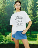 NCOVER（エンカバー）THIS IS MY DOG TSHIRT-WHITE