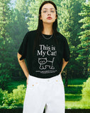 NCOVER（エンカバー）THIS IS MY CAT TSHIRT-BLACK