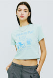 NCOVER（エンカバー）THIS IS MY PET CROP TSHIRT-MINT