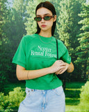 NCOVER（エンカバー）RENTAL FOREST TYPO HALF SWEATSHIRT-GREEN