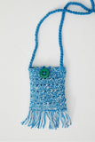 イーエスシースタジオ(ESC STUDIO) handmade crochet bag (blue)