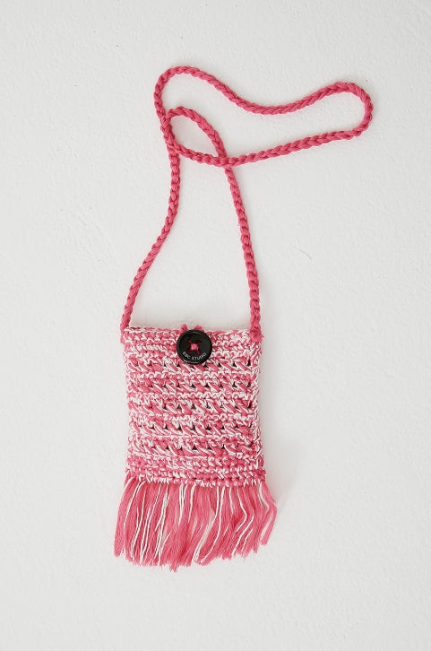 イーエスシースタジオ(ESC STUDIO) handmade crochet bag (pink)