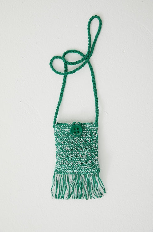 イーエスシースタジオ(ESC STUDIO) handmade crochet bag (green)