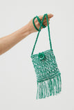 イーエスシースタジオ(ESC STUDIO) handmade crochet bag (green)