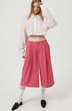 イーエスシースタジオ(ESC STUDIO) pink culotte pants (pink)
