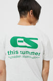 イーエスシースタジオ(ESC STUDIO)  childish fascination t-shirt (melange)