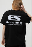 イーエスシースタジオ(ESC STUDIO)  childish fascination t-shirt (black)