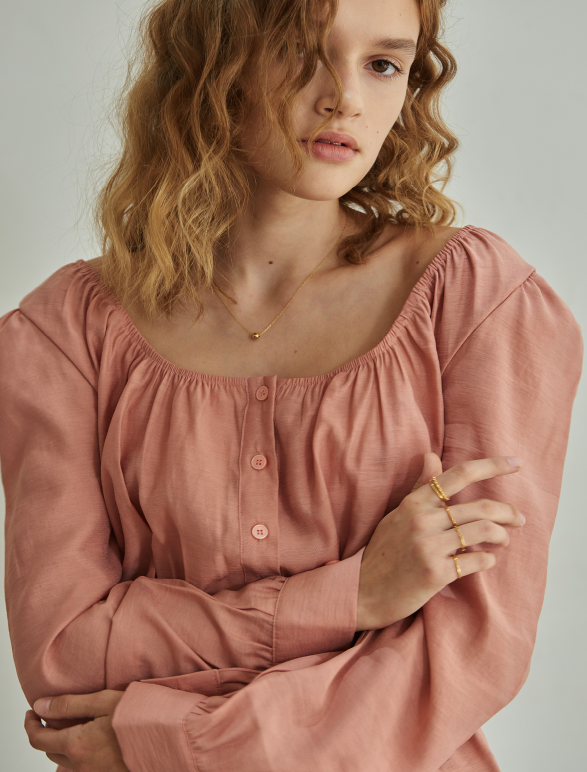 TMO BY 13MONTH（ティーエムオーバイサーティンマンス）SIMPLE SLIM RING (GOLD)