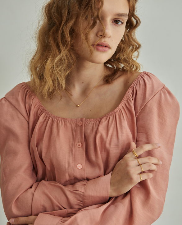 TMO BY 13MONTH（ティーエムオーバイサーティンマンス）BALL PENDANT NECKLACE (GOLD)