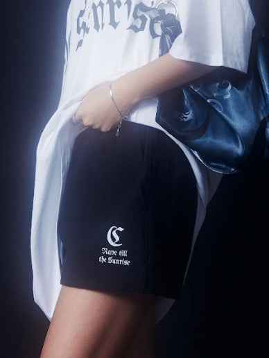 curetty (キュリティー) C GRAPHIC NYLON SHORTS