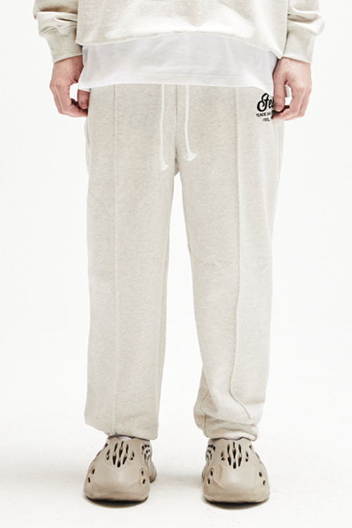 FEEL ENUFF (フィールイナフ) PnV Sweat Pants / Oatmeal Gray