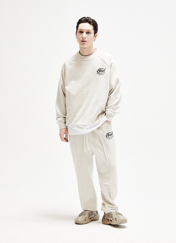 FEEL ENUFF (フィールイナフ) PnV Sweat Pants / Oatmeal Gray