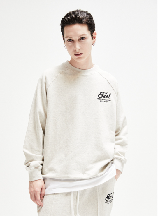 FEEL ENUFF (フィールイナフ) PnV Crewneck / Oatmeal Gray