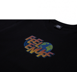 FEEL ENUFF (フィールイナフ) Earth Logo Tee / Black