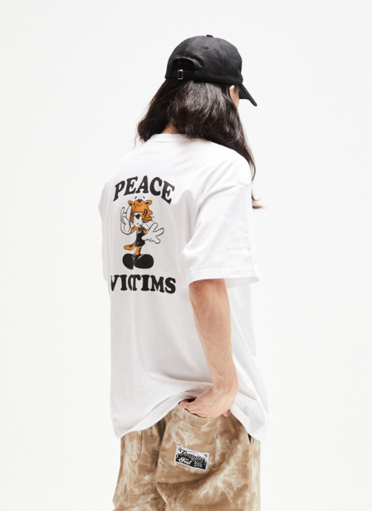 FEEL ENUFF (フィールイナフ) PnV Tiger Tee / White